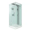 AcquaVapore AquaVapore Duschkabine Komplettdusche D38-20L0 Fertigdusche Dusche 100x100 cm< Einhebelmischer