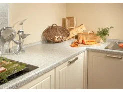 Clearance Arbeitsplatte 60 cm x 3,9 cm Meterware Mosaik Carmin