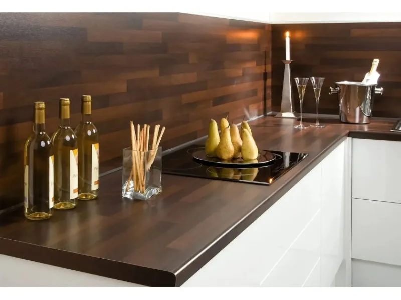 Kücheninseln|Küchenrückwände<Arbeitsplatte Butcherblock 60 cm x 3,9 cm Meterware