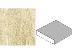 Hot Arbeitsplatte Travertin 60 cm x 3,9 cm Meterware Beige