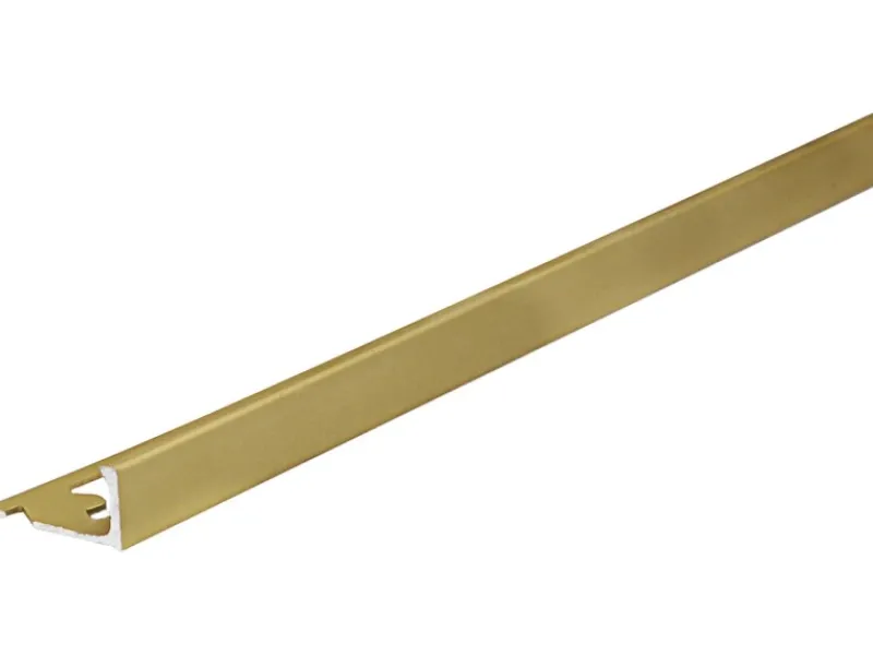 Outlet Arcansas Winkel Profil Alu elox. 0,8 x 2,3 x 250 cm Gold