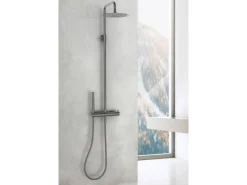 Aurlane Design-Duschsystem Industrial Elegance< Einhebelmischer