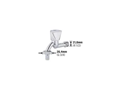 Auslaufventil 21 mm (R 1/2)< Ersatzteile Küchenarmatur