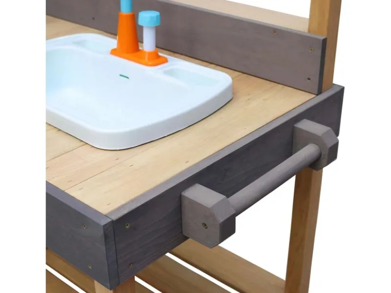 AXI Sand- und Wasser Spielküche Rosa Groß< Schneidebretter