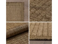 Ayyildiz Outdoor-Teppich Giza 1410 200 cm x 200 cm Braun