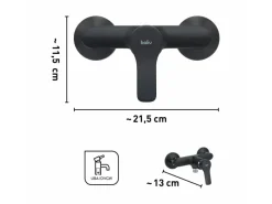 Clearance baliv Duscharmatur DU-5750 Schwarz