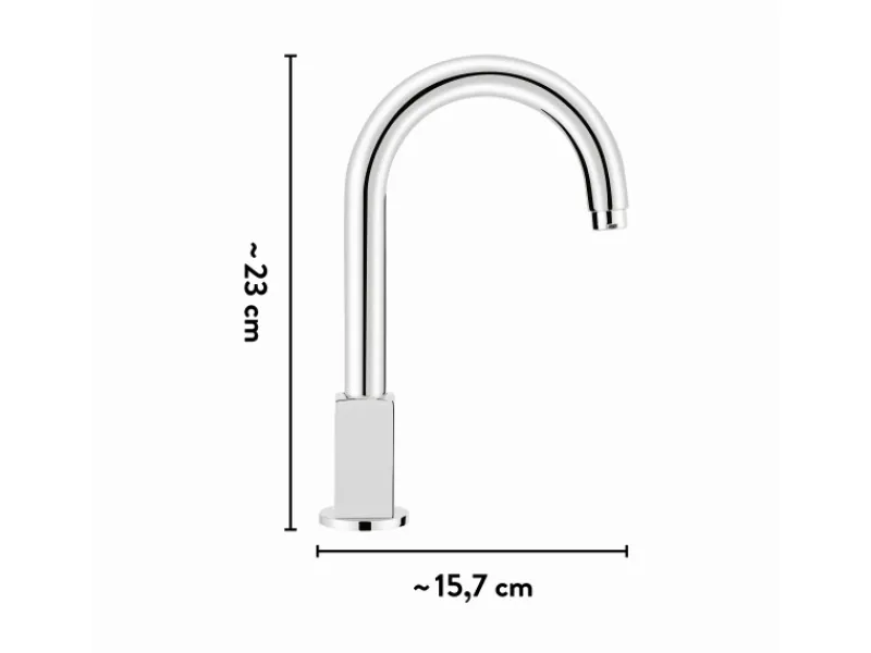 baliv Einhebelmischer<Kaltwasserventil KV-4070 Chrom