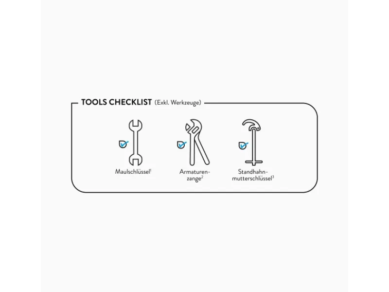 baliv Kaltwasserventil KV-4060 Chrom< Einhebelmischer