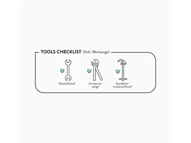 baliv Einhebelmischer<Kaltwasserventil KV-4040 Chrom