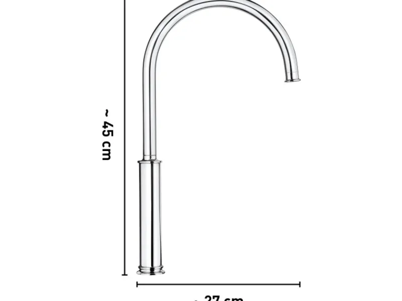 baliv Einhebelmischer<Küchenarmatur KI-1010 Chrom
