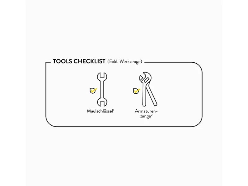 baliv Zweigriffarmatur<Küchenarmatur KI-5100 Chrom