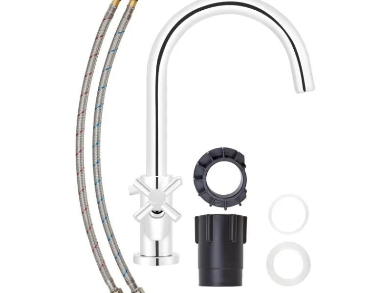 baliv Küchenarmatur KI-5130 Chrom< Zweigriffarmatur