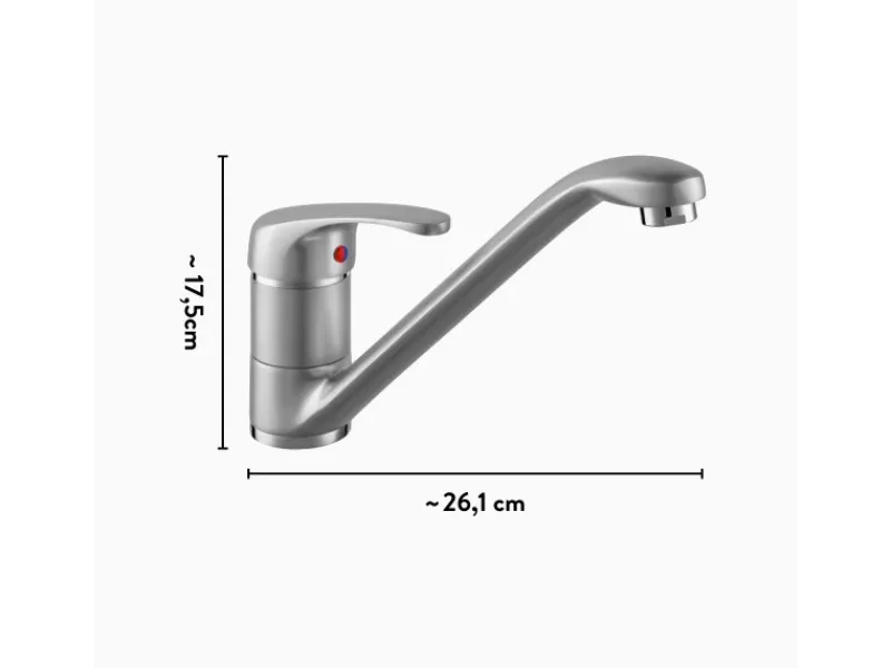 Sale baliv Küchenarmatur KI-5095 Chrom Satiniert