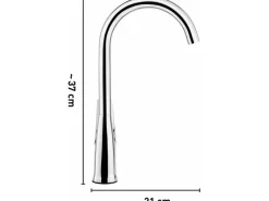 Hot baliv Küchenarmatur KI-1040 Chrom