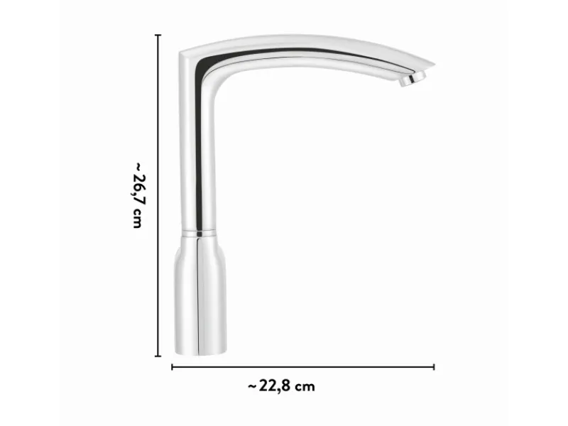baliv Einhebelmischer<Küchenarmatur KI-1380 Chrom