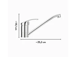 Discount baliv Küchenarmatur KI-1260 Chrom