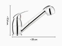 Hot baliv Küchenarmatur KI-5011 Chrom