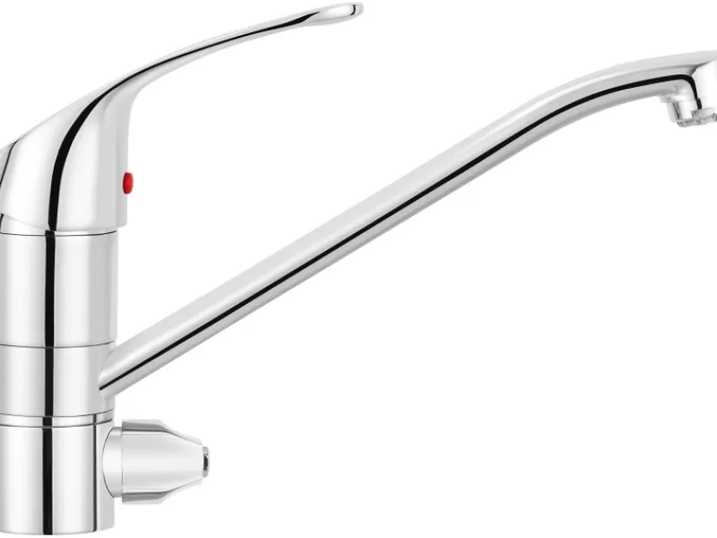 baliv Einhebelmischer<Küchenarmatur KI-1182 Chrom mit Geräteanschluss