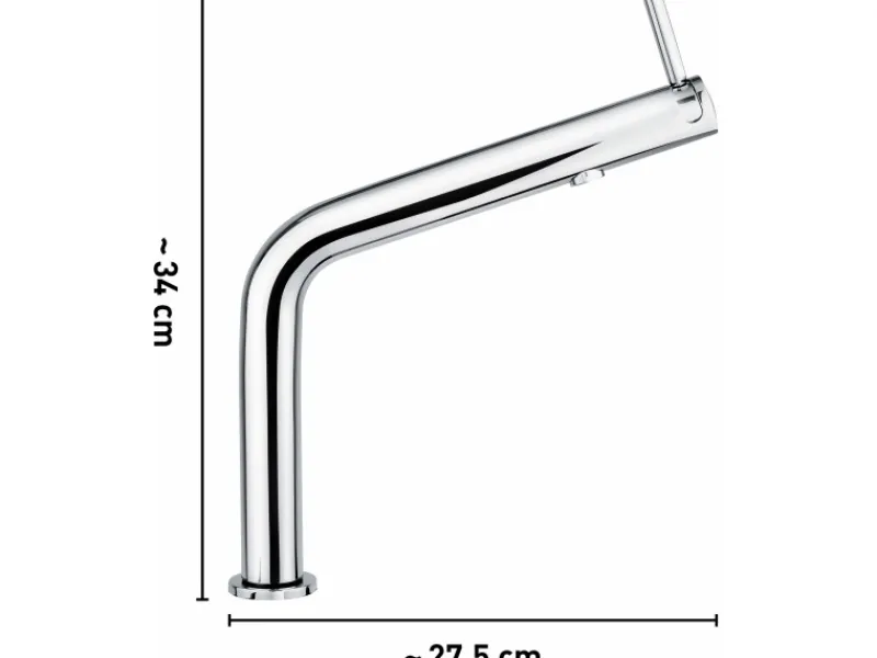 baliv Küchenarmatur KI-1160 Chrom< Einhebelmischer