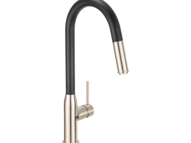 baliv Küchenarmatur KI-1120 Edelstahl-Optik< Einhebelmischer