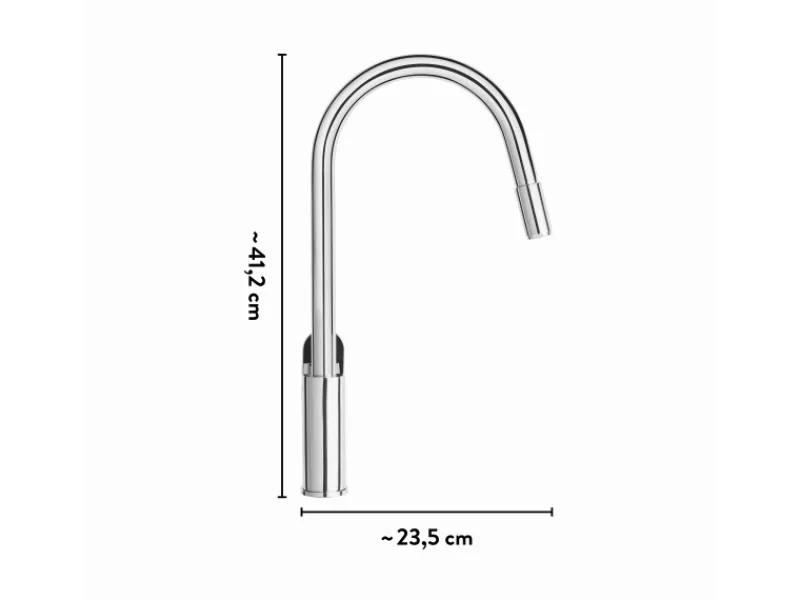 baliv Einhebelmischer<Küchenarmatur KI-1230 N Chrom