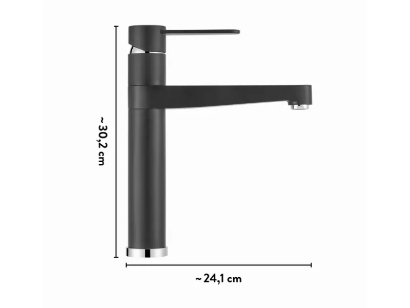 Discount baliv Küchenarmatur KI-1210 Schwarz