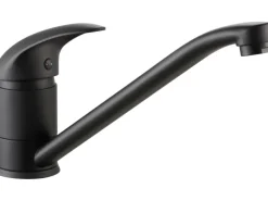 Discount baliv Küchenarmatur KI-1520 Schwarz Matt