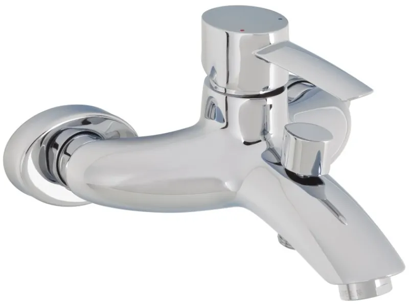 baliv Wandauslaufventil|Einhebelmischer<Wannenarmatur WA-5120 Chrom