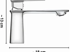 Clearance baliv Waschtischarmatur WT-180 Chrom