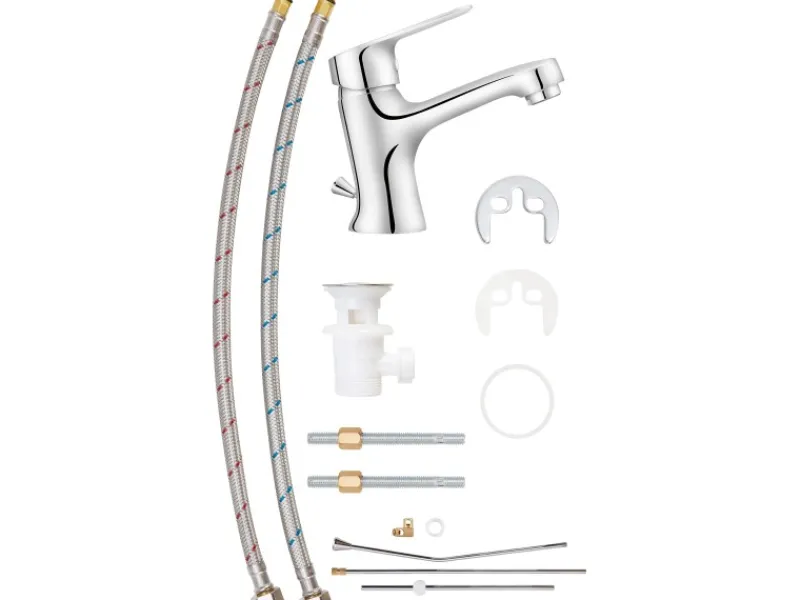 baliv Waschtischarmatur WT-5620 Chrom< Einhebelmischer