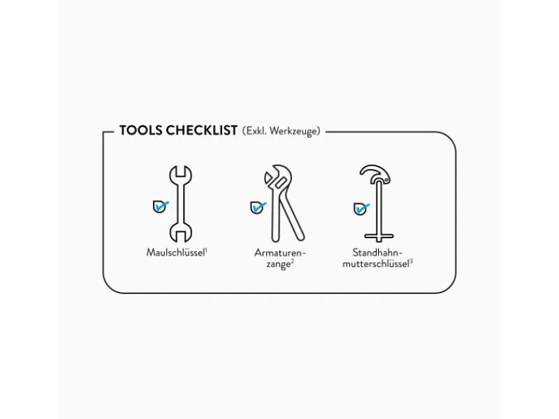 baliv Waschtischarmatur WT-150< Einhebelmischer