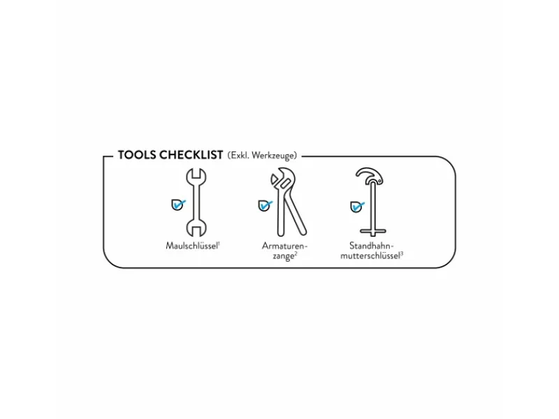 baliv Waschtischarmatur WT-5151 Chrom< Einhebelmischer