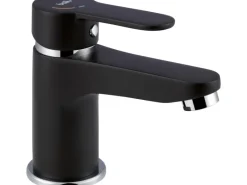 baliv Einhebelmischer<Waschtischarmatur WT-5891 Einhebel Schwarz-Matt