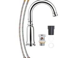 baliv Waschtischarmatur WT-130 Chrom< Einhebelmischer