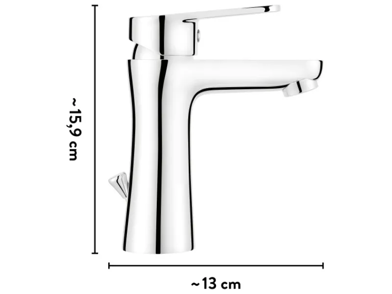 New baliv Waschtischarmatur WT-5060 Chrom