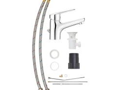 baliv Waschtischarmatur WT-390 Chrom< Einhebelmischer