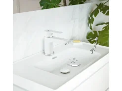 baliv Waschtischarmatur WT-5892 Einhebel Weiß Matt< Einhebelmischer