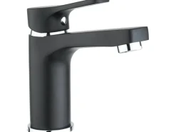 New baliv Waschtischarmatur WT-5760 Schwarz Matt