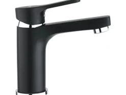 New baliv Waschtischarmatur WT-5760 Schwarz Matt