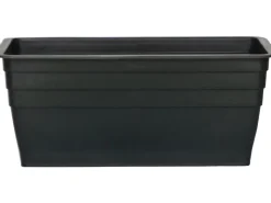 Balkonkasten Polyrattan 40 cm x 28 cm x 22 cm< Töpfe