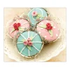 Banjado Herdabdeckplatte Glas 2 Teilig Je 30x52CM Schneidebrett Herdabdeckung Mit Motiv Cupcakes