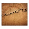 Banjado Schneidebretter|Herdabdeckungen<Herdabdeckplatte Glas 1 Teilig 60x52CM Schneidebrett Herdabdeckung Mit Motiv Holz
