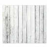 Banjado Herdabdeckplatte Glas 2 Teilig Je 30x52CM Schneidebrett Herdabdeckung Mit Motiv Weißer Bretterzaun< Schneidebretter|Herde