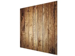 Banjado Herdabdeckplatte Glas 2 Teilig Je 30x52CM Schneidebrett Herdabdeckung Mit Motiv Geöltes Holz< Herdabdeckungen|Herde