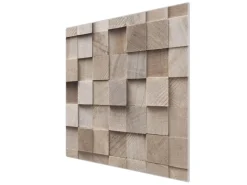 Banjado Herdabdeckplatte Glas 1 Teilig 60x52CM Schneidebrett Herdabdeckung Mit Motiv Bauklötze Relief< Herde|Kochfelder