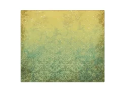 Hot Banjado Herdabdeckplatte Glas 1 Teilig 60x52CM Schneidebrett Herdabdeckung Mit Motiv Vintage Messing
