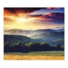 Banjado Schneidebretter|Herdabdeckungen<Herdabdeckplatte Glas 1 Teilig 60x52CM Schneidebrett Herdabdeckung Mit Motiv Karpaten Sonnenuntergang