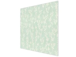 Banjado Schneidebretter|Herdabdeckungen<Herdabdeckplatte Glas 1 Teilig 60x52CM Schneidebrett Herdabdeckung Mit Motiv Vintage Ranke