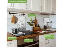 Banjado Herdabdeckplatte Glas 2 Teilig Je 30x52CM Schneidebrett Herdabdeckung Mit Motiv Ready For Takeoff< Schneidebretter|Herde