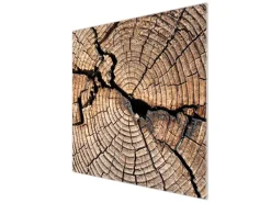 Banjado Herdabdeckplatte Glas 1 Teilig 60x52CM Schneidebrett Herdabdeckung Mit Motiv Zeichen Der Zeit< Schneidebretter|Herdabdeckungen